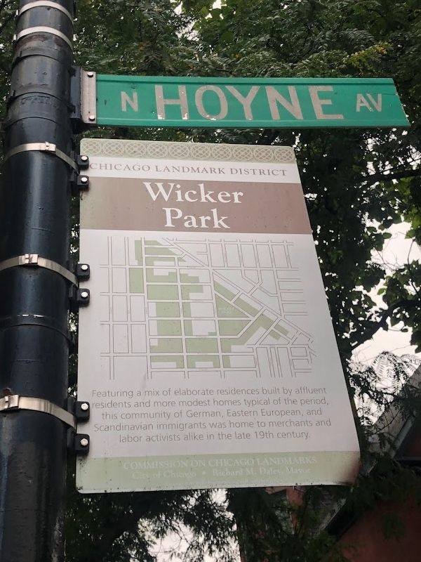 Wicker Park Marker image. Click for full size.