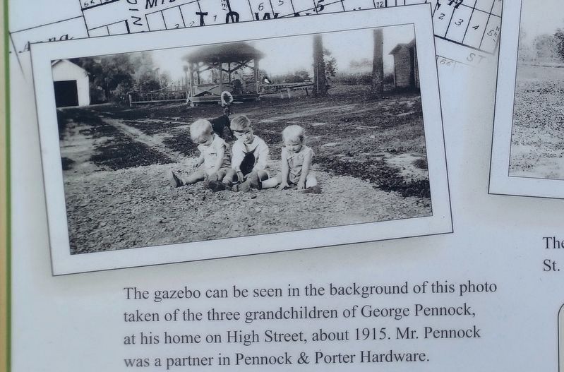 McCormick Park Gazebo Marker � bottom middle image image. Click for full size.