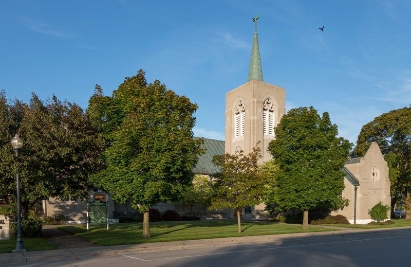 First Congregational Church, Alpena Michigan image. Click for full size.