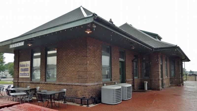 Northern Pacific Passenger Depot (<i>northeast elevation</i>). Click for full size. Northern Pacific Passenger Depot (<i>northeast elevation</i>) image. Click for full size.