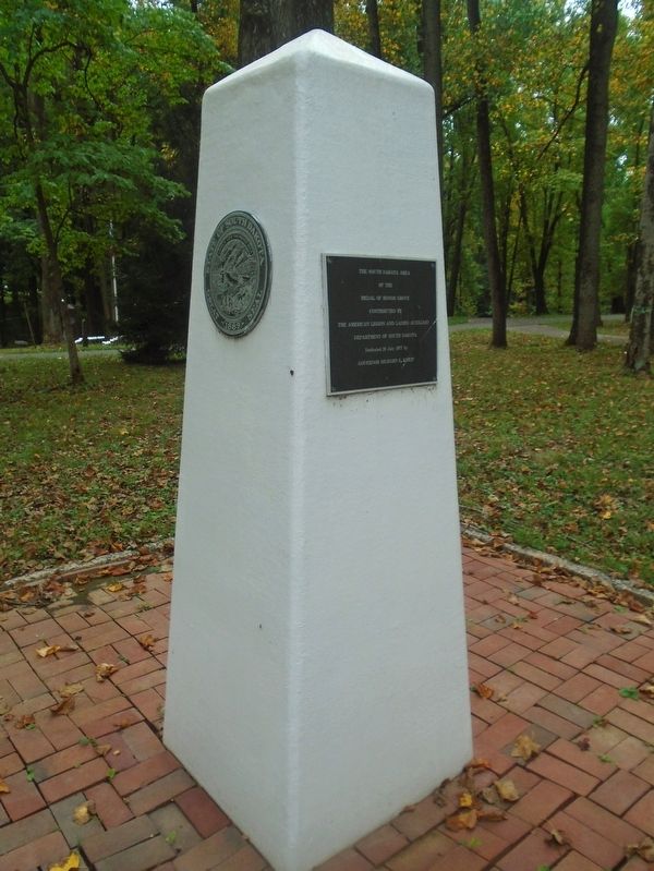 South Dakota Medal of Honor Memorial Obelisk image. Click for full size.
