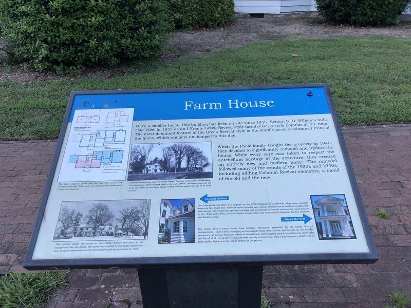 Farm House Marker. Click for full size. Farm House Marker image. Click for full size.