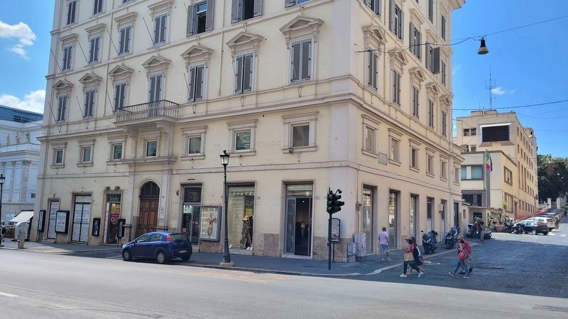 The view of the Palazzo delle Esposizioni Marker from across the street. Click for full size. The view of the Palazzo delle Esposizioni Marker from across the street image. Click for full size.
