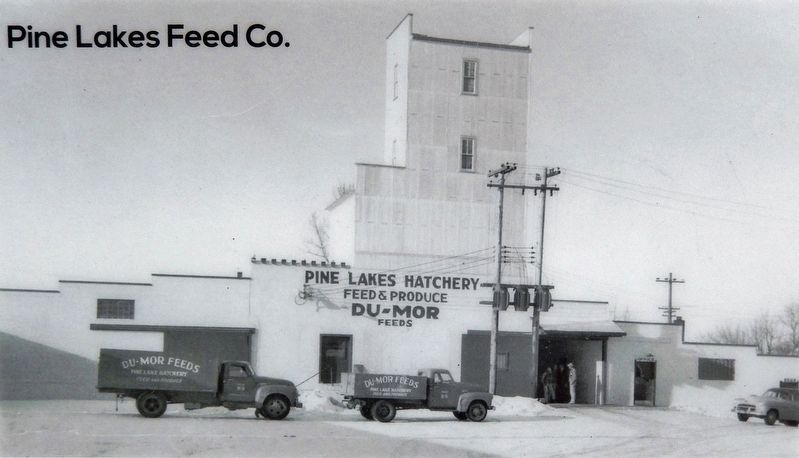 Marker detail: Pine Lakes Feed Company image. Click for full size.