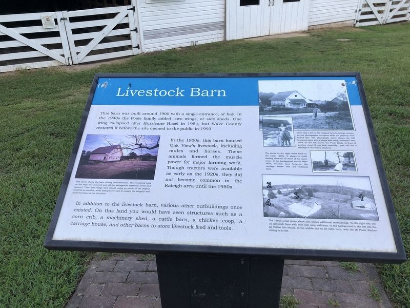 Livestock Barn Marker image. Click for full size.
