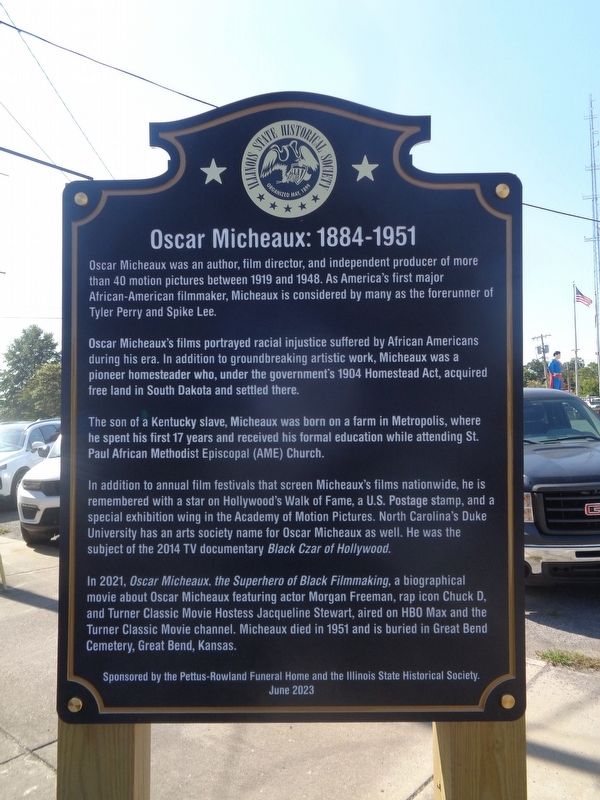 Oscar Micheaux: 18841951 Marker image. Click for full size.