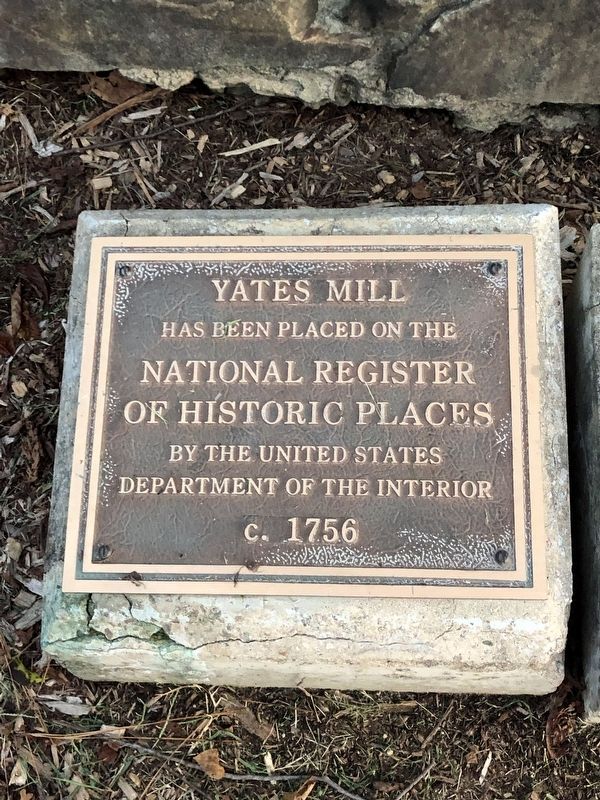Yates Mill Marker. Click for full size. Yates Mill Marker image. Click for full size.