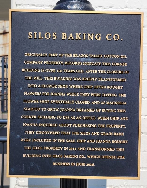 Silos Baking Co. Marker image. Click for full size.