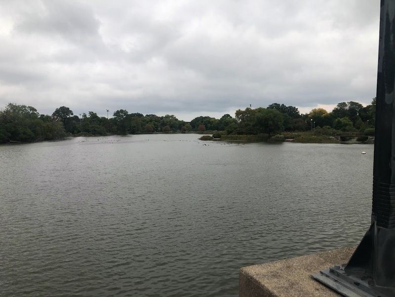 Humboldt Park Lagoon image. Click for full size.