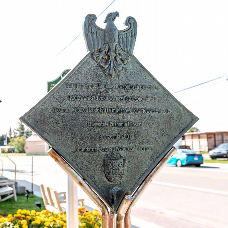 In Memory of Our Common Ancestors Monument, Polish Side image. Click for full size.