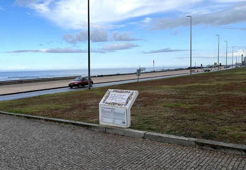 Emmanuel Rodrigues da Rocha Marker - wider view. Click for full size. Emmanuel Rodrigues da Rocha Marker - wider view image. Click for full size.