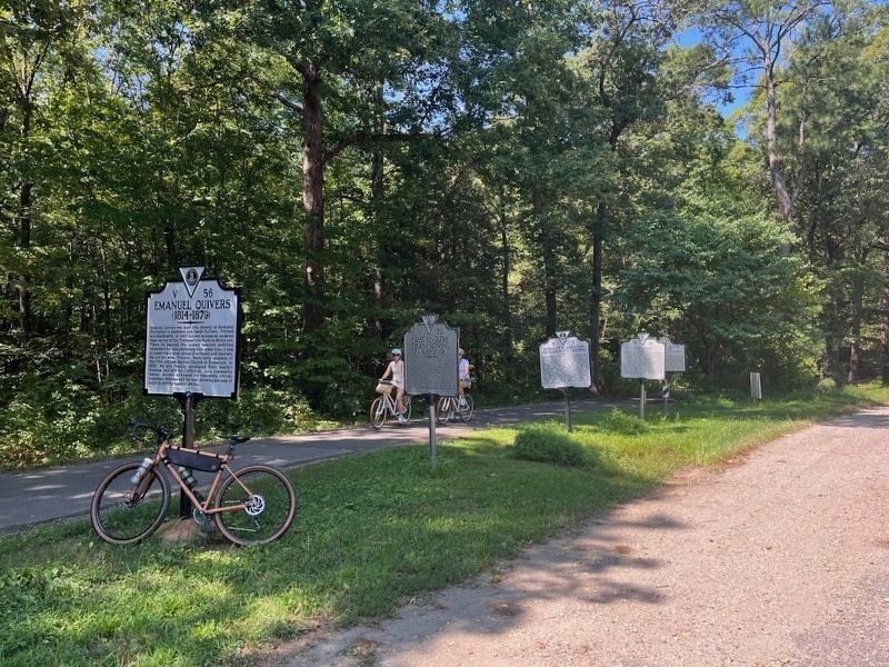 Emanuel Quivers Marker. Click for full size. Emanuel Quivers Marker image. Click for full size.
