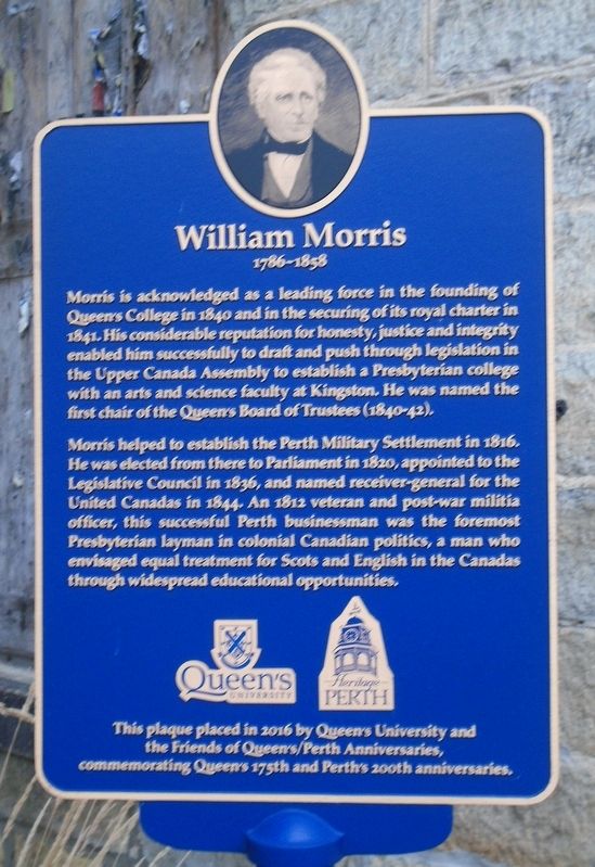 William Morris Marker. Click for full size. William Morris Marker image. Click for full size.