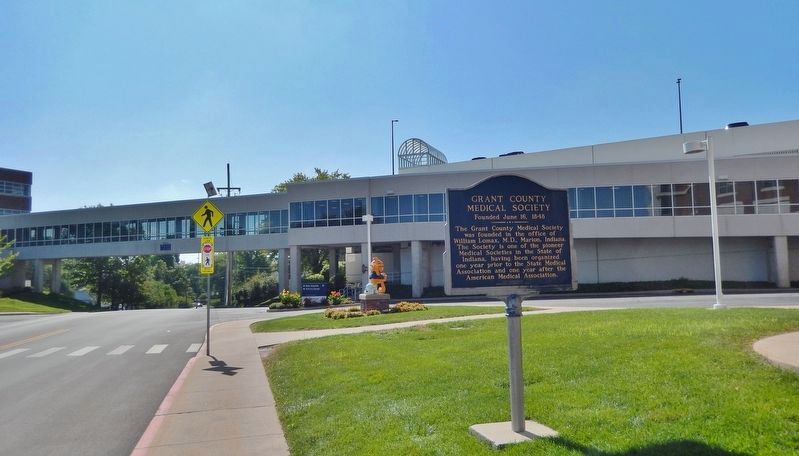 Grant County Medical Society Marker. Click for full size. Grant County Medical Society Marker image. Click for full size.