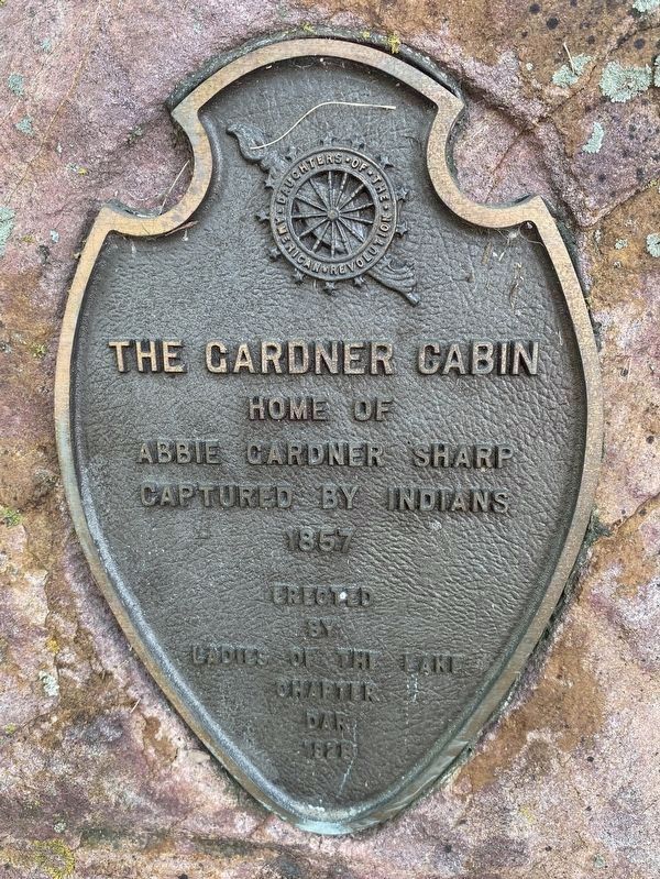 The Gardner Cabin Marker image. Click for full size.
