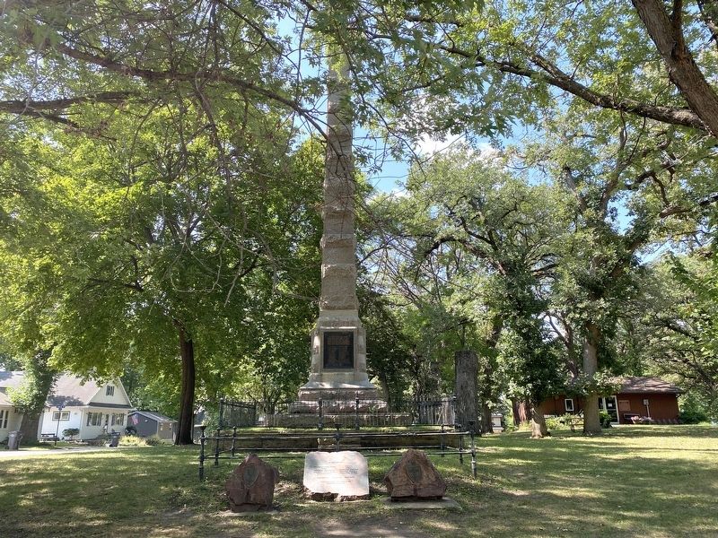 The Gardner Cabin Marker (right). Click for full size. The Gardner Cabin Marker (right) image. Click for full size.