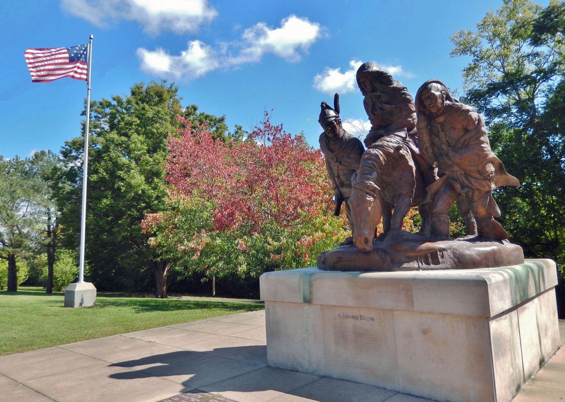 Battle of Mississinewa (1812) Memorial image. Click for full size.