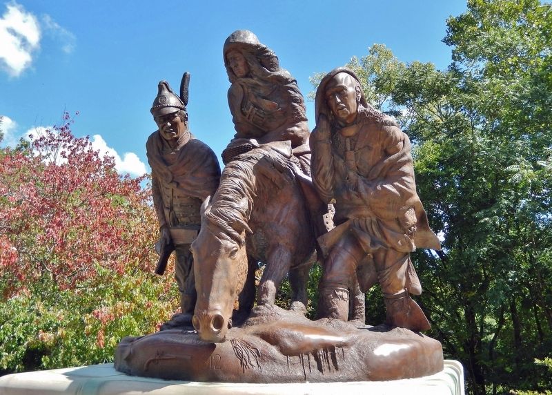 Battle of Mississinewa (1812) Sculpture. Click for full size. Battle of Mississinewa (1812) Sculpture image. Click for full size.