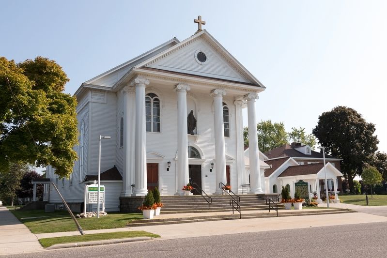 St. Mary Church, Cheboygan Michigan image. Click for full size.