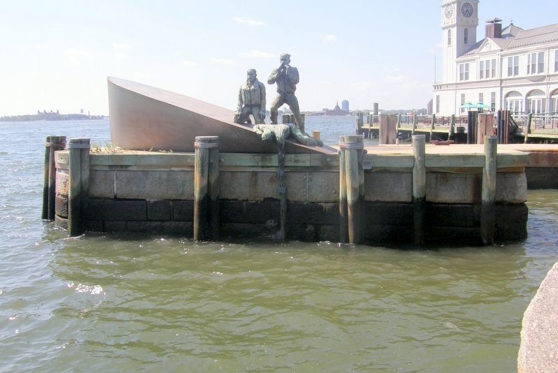 American Merchant Mariners' Memorial image. Click for full size.