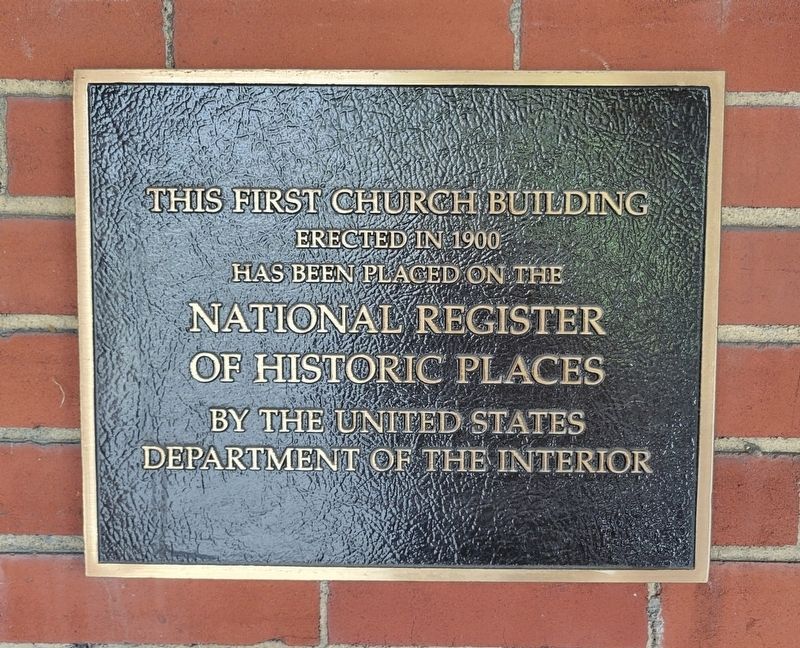 Terra Alta First Presbyterian Church Marker. Click for full size. Terra Alta First Presbyterian Church Marker image. Click for full size.