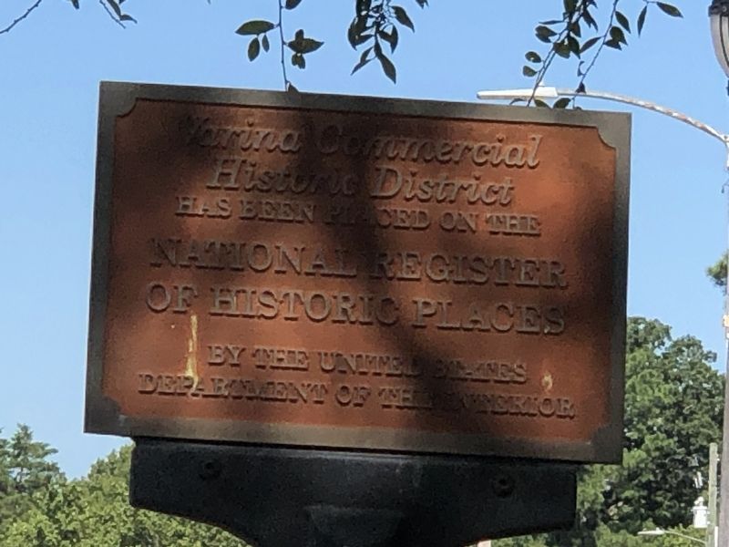 Varina Commercial Historic District Marker image. Click for full size.