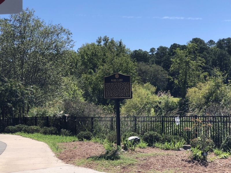 Bass Lake Marker image. Click for full size.