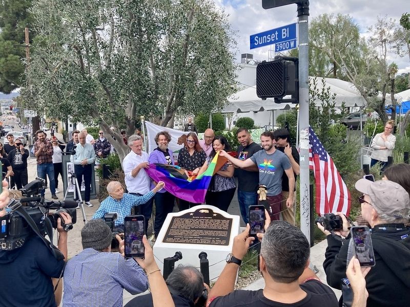 Black Cat Tavern Marker Unveiling image. Click for full size.