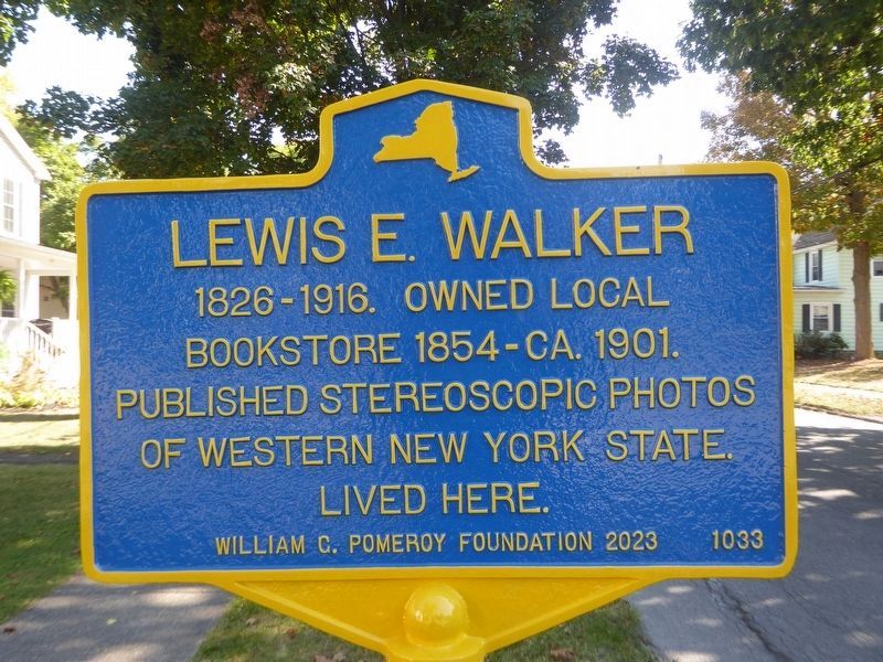 Lewis E. Walker Marker image. Click for full size.