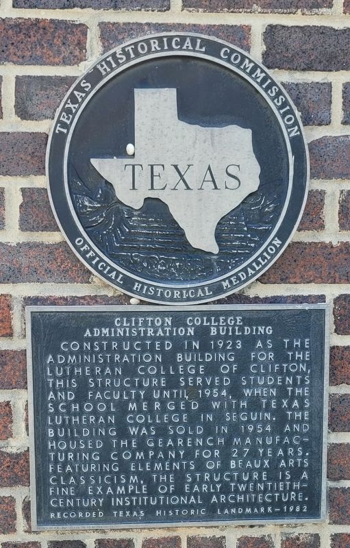 Clifton College Administration Building Marker image. Click for full size.