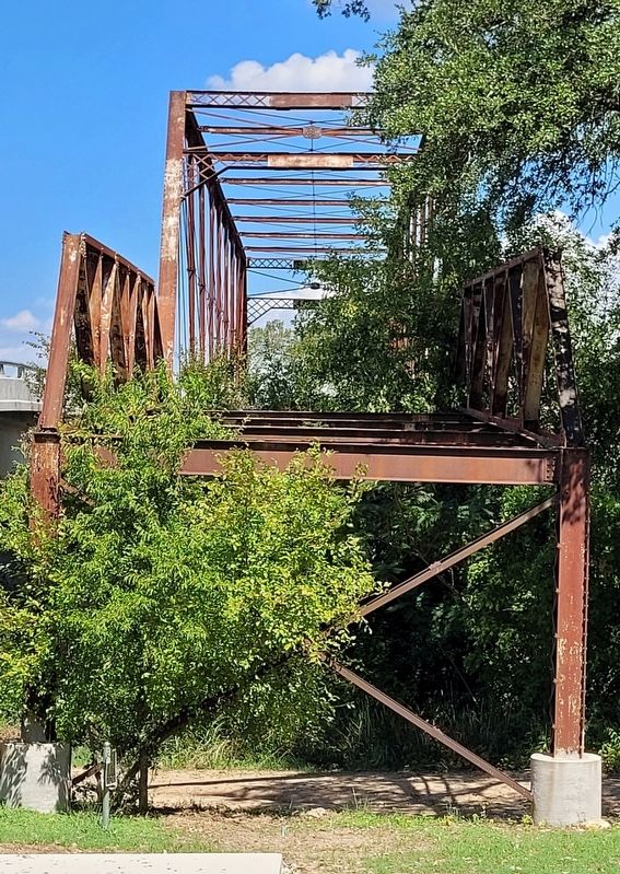 The front of the Clifton Whipple Truss Bridge image. Click for full size.