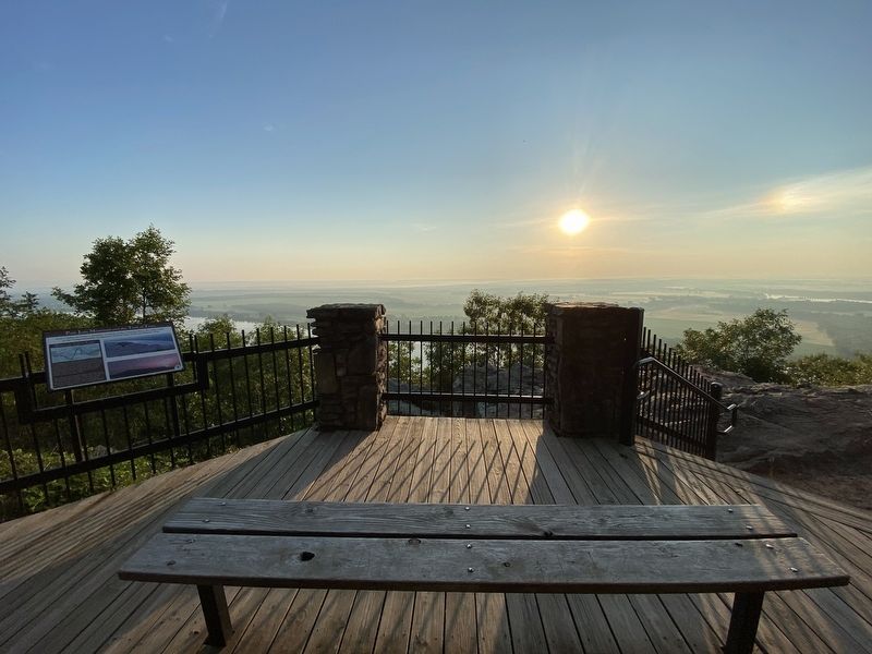 Petit Jean Mountain and the Trail of Tears Marker image. Click for full size.
