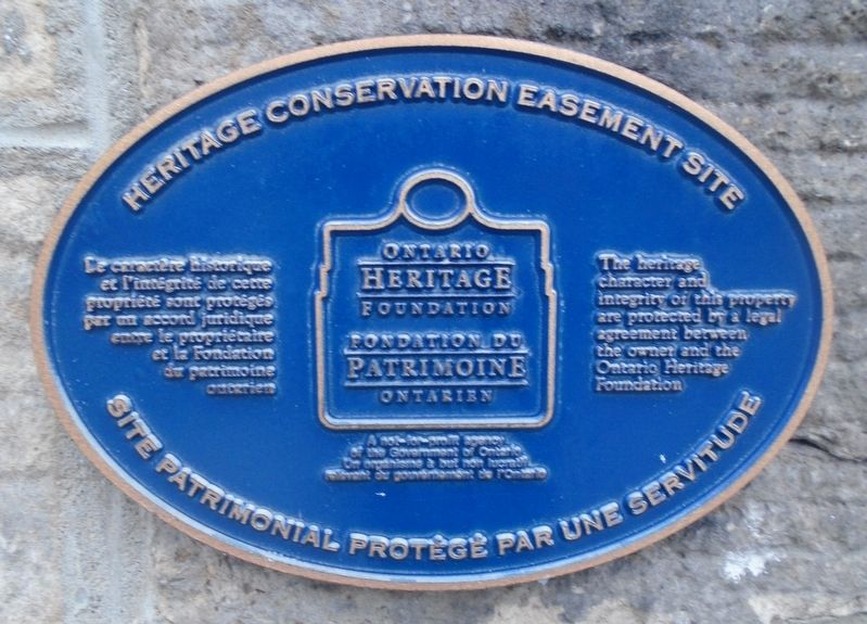 Matthews Building Conservation Easement Marker image. Click for full size.