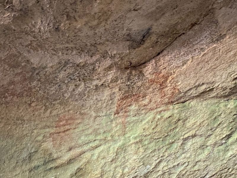 Native American rock art. Click for full size. Native American rock art image. Click for full size.