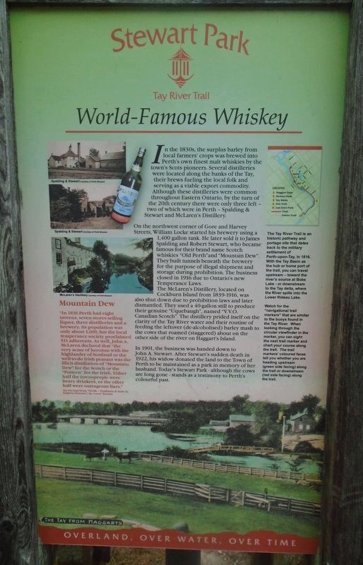 <i>World-Famous Whiskey</i> Marker image. Click for full size.
