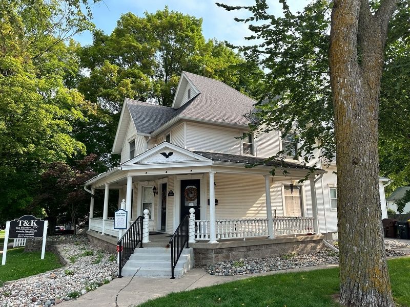 Clavey House Marker. Click for full size. Clavey House Marker image. Click for full size.