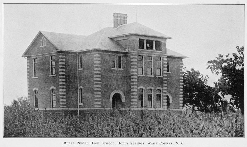 Holly Springs School image. Click for full size.