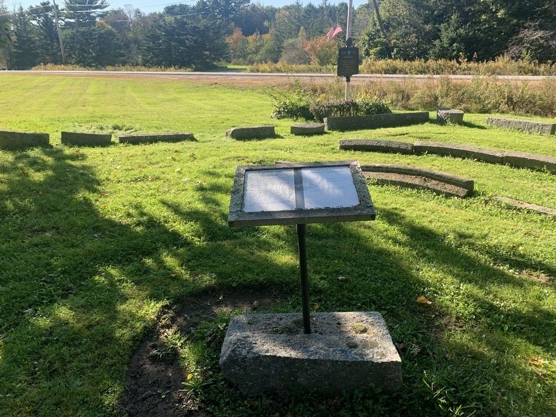 Curbstone Exhibit Marker. Click for full size. Curbstone Exhibit Marker image. Click for full size.