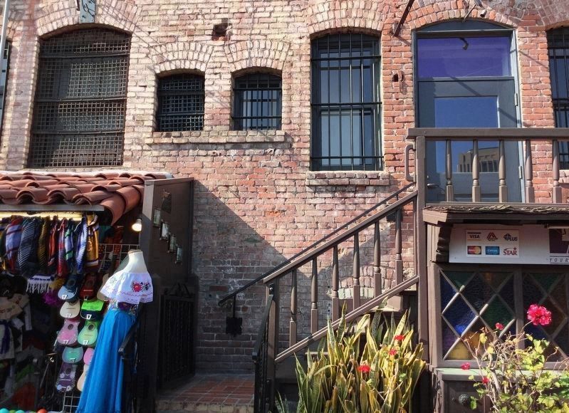Hammel Building - facing Olvera Street image. Click for full size.
