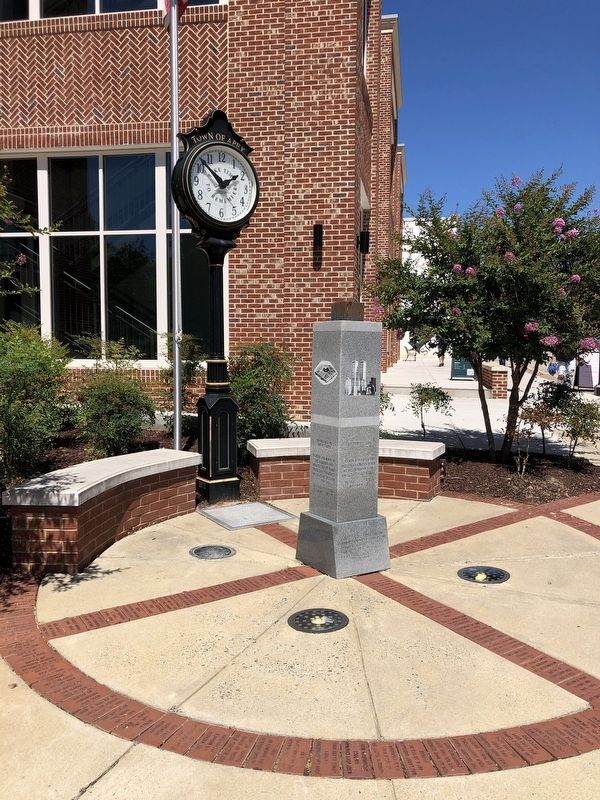 Apex 9/11 Memorial. Click for full size. Apex 9/11 Memorial image. Click for full size.