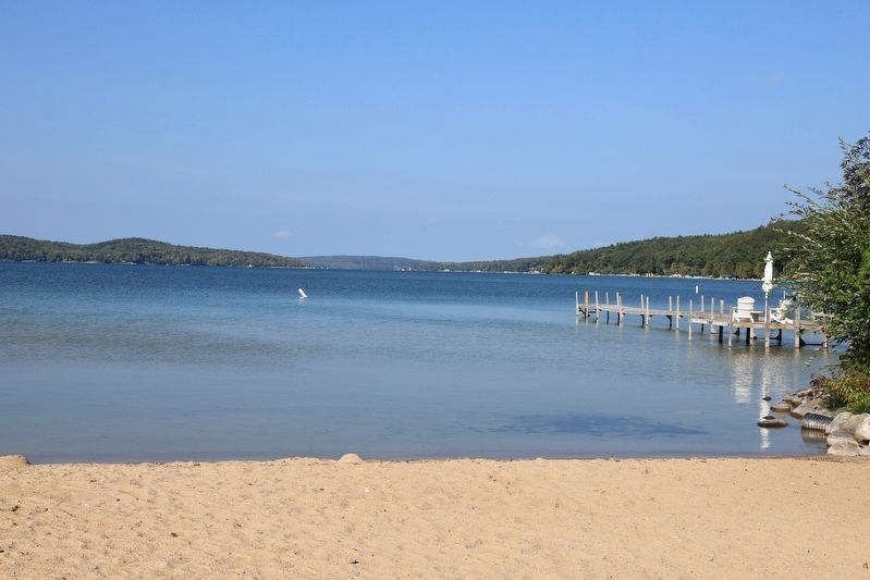 The Foot of Walloon Lake. Click for full size. The Foot of Walloon Lake image. Click for full size.