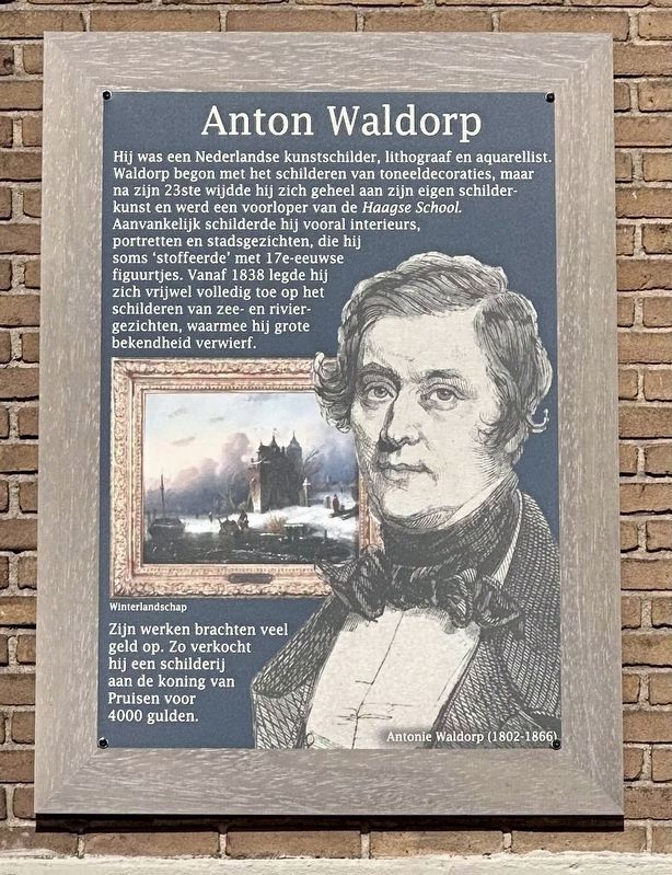 Anton Waldorp Marker image. Click for full size.