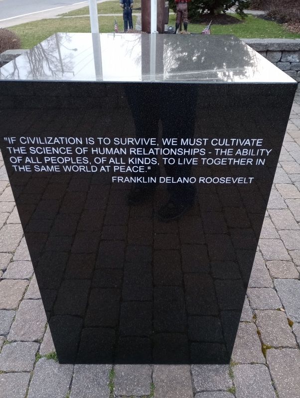 North Plymouth 9-11 Memorial. Click for full size. North Plymouth 9-11 Memorial image. Click for full size.