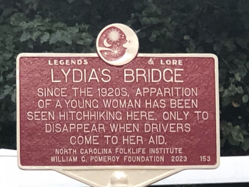 Lydia's Bridge Marker image. Click for full size.