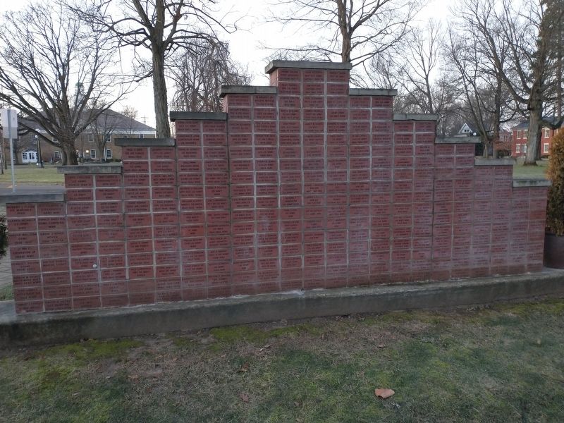 Marshall Veterans Memorial Marker. Click for full size. Marshall Veterans Memorial Marker image. Click for full size.