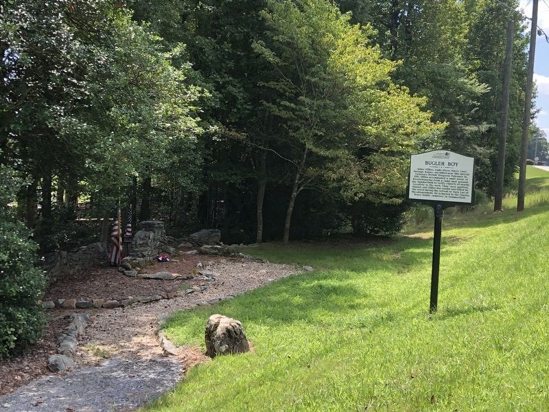 Bugler Boy Marker. Click for full size. Bugler Boy Marker image. Click for full size.