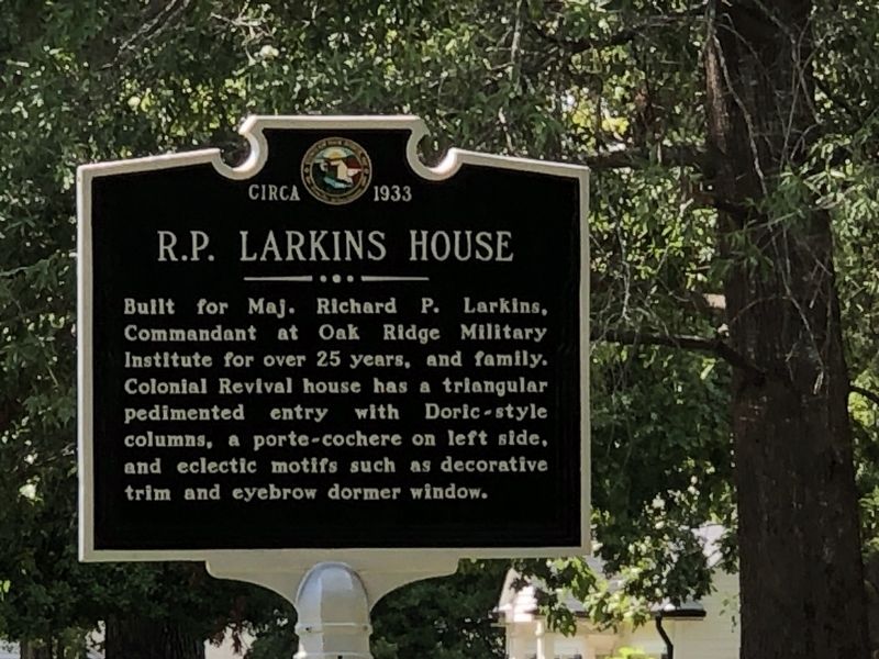 R.P. Larkins House Marker image. Click for full size.