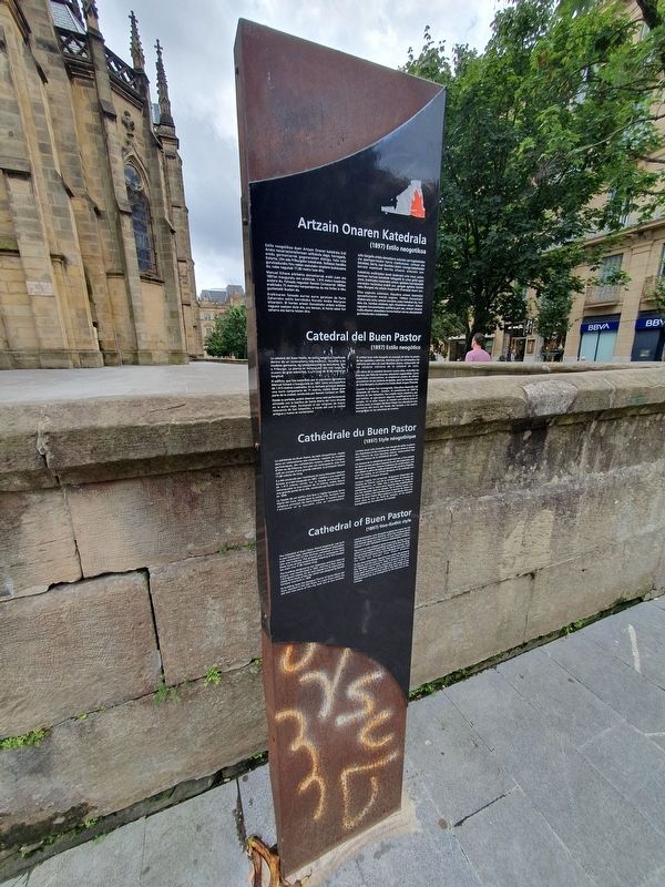 Cathedral of Buen Pastor Marker image. Click for full size.