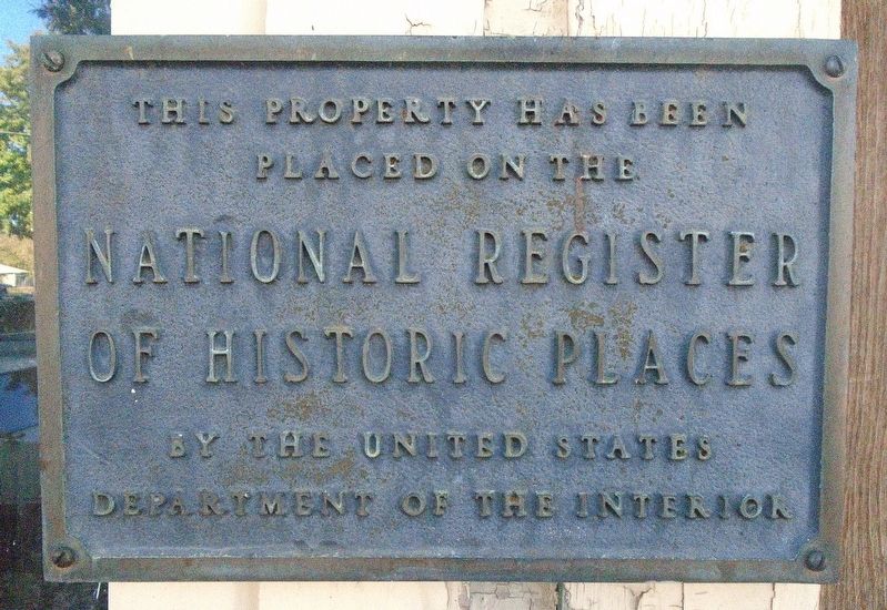 32 South High Street NRHP Marker image. Click for full size.