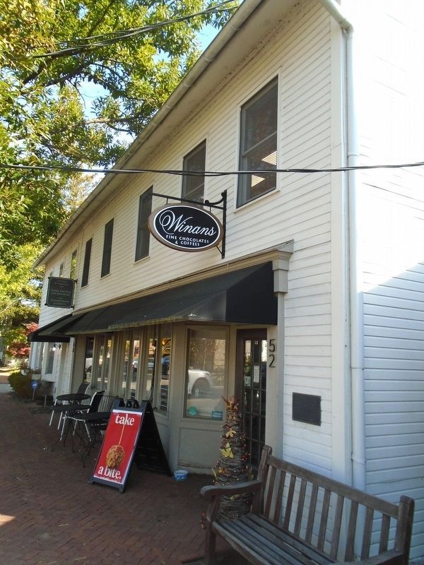 48-52 South High Street and Marker. Click for full size. 48-52 South High Street and Marker image. Click for full size.